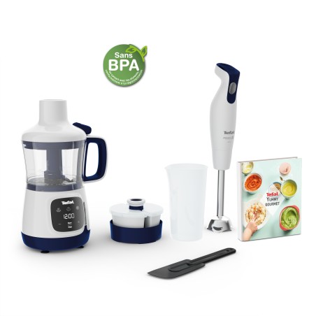 Tefal Yummy Gourmet HB55W4 08L Blender - Powerful 600W Cooking Essential in White for Delicious Creations!